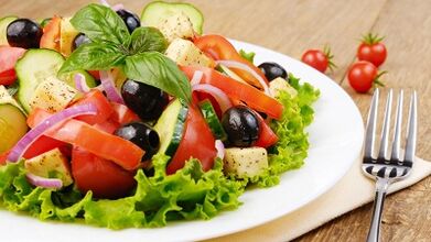 Exemple de menu pour la gastrite