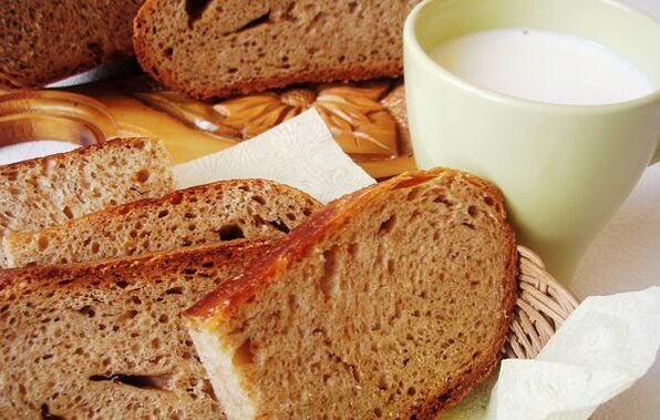 Pain noir au kéfir dans le cadre du régime japonais
