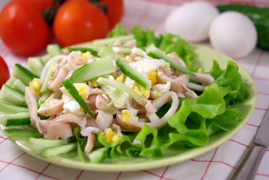 Salade de calamars