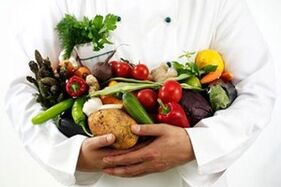 Légumes pour un régime avec pancréatite