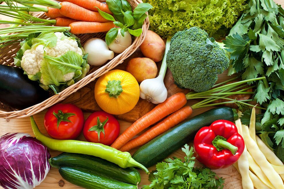 Légumes pour le régime cétogène